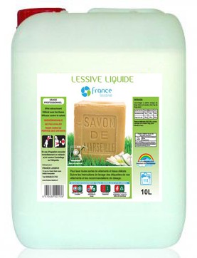 Lessive liquide au savon de Marseille 10L